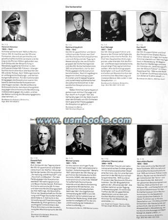 Himmler, Heydrich, Daluege, etc. 